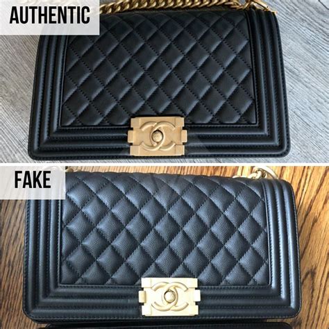 fake chanel boy bag vs real|authentic chanel counterfeit.